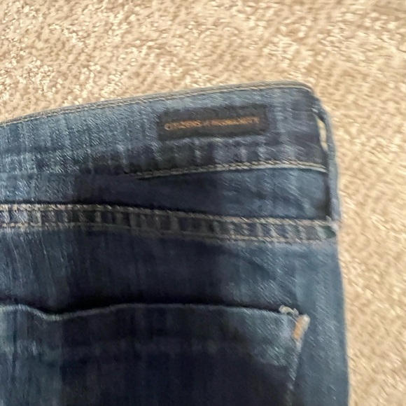 Citizens Of Humanity Women's Dark Blue Flare Jeans - Picture 7 of 9